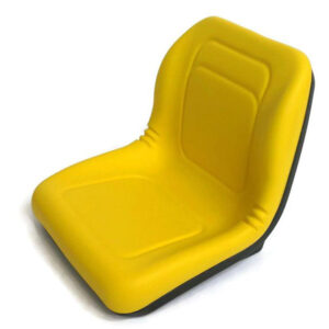 John Deere Gator High Back Seat Yellow PVC