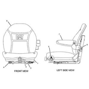 CAT 228-7830 Seat Cushion