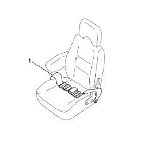 JCB 259/27700 Seatbelt Kit